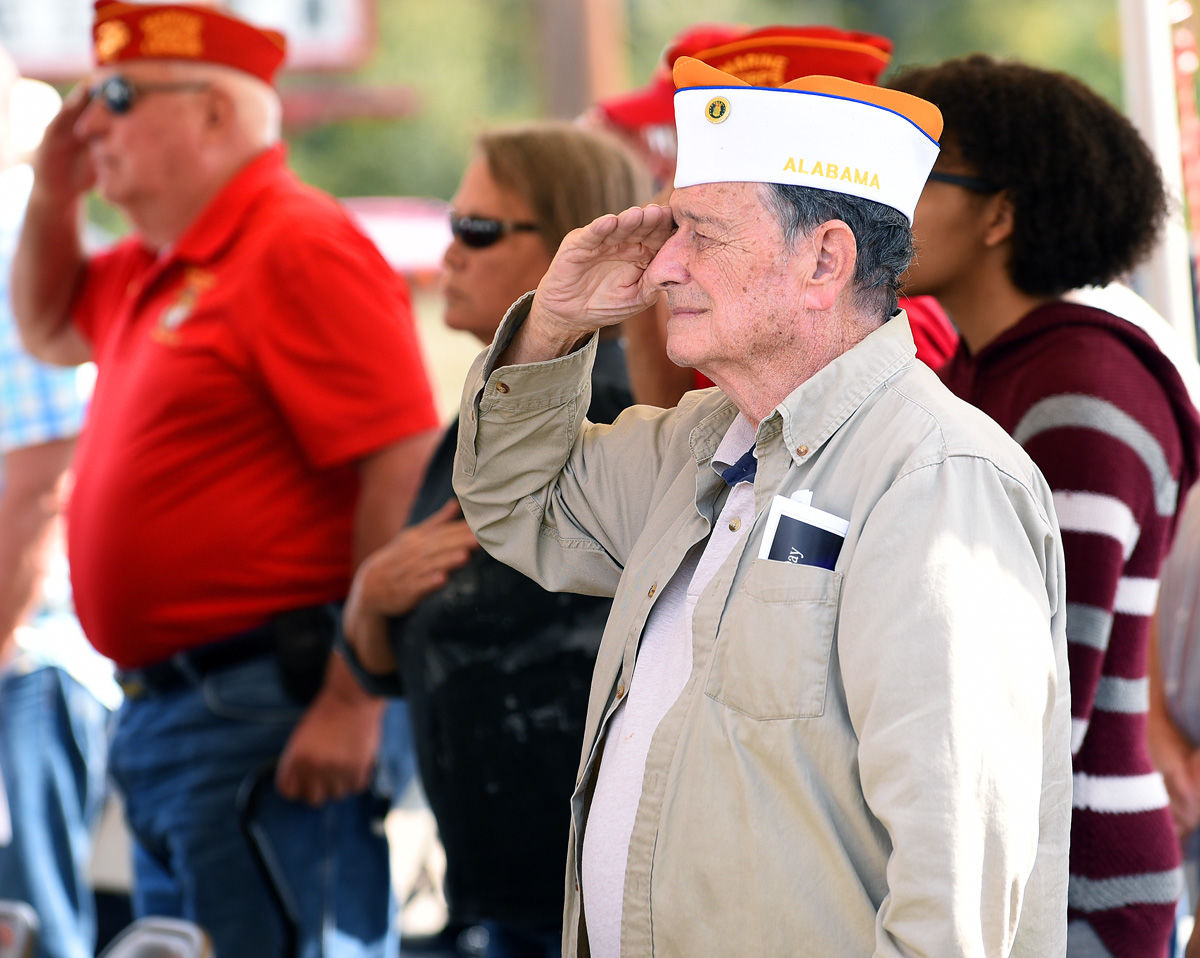 Veterans Day ceremony at VFW Post #3073